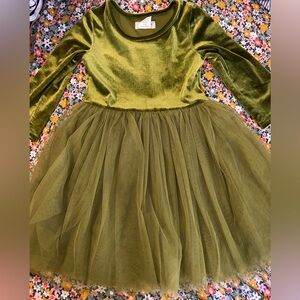 Taylor Joelle boutique girls tutu velvet top dress in size 6